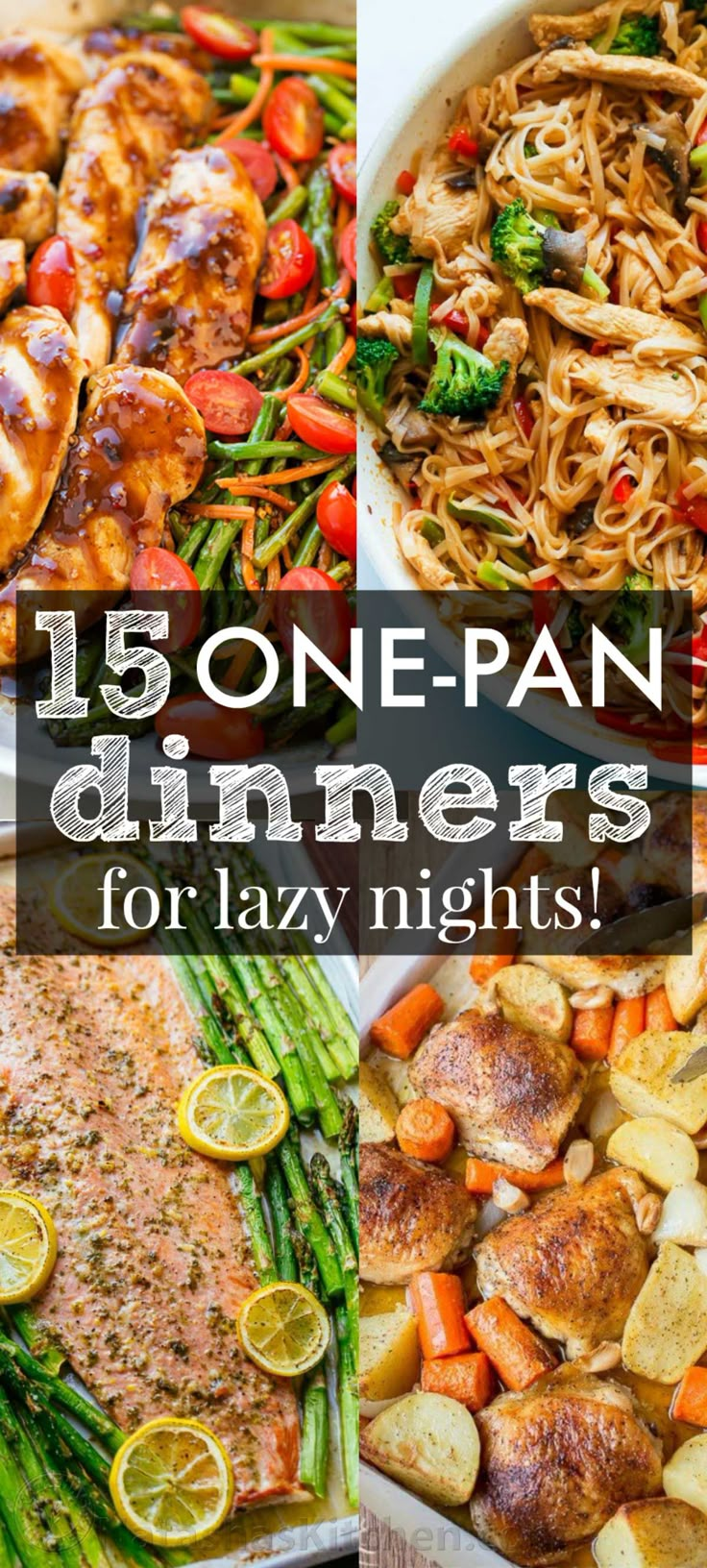 15 one - pan dinners for lazy nights