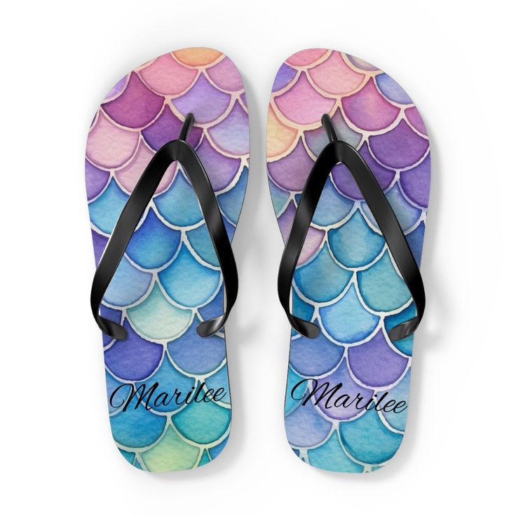 Tropical Personalized Zoris, Summer Pool Gifts, Beach Shoes, Hawaiian Slippers, Summer Flip Flops, Water Slipper Shoes, Swimming Pool Gifts **Handmade with Production Assistance ** All-day comfort is the name of the game when summer is on. These personalized flip flops can now take on your unique designs and add some character to your summer escapades. With an easy slip-on design, a cushioned footbed, and top-tier printing fidelity, these flip flops are a guaranteed summer hit. .: Materials: EVA Multicolor Closed Toe Slippers For Beach, Multicolor Slip-on Beach Flip Flops, Multicolor Slip-on Flip Flops For Beach, Multicolor Open Toe Flip Flops For Swimming, Multicolor Non-slip Slip-on Flip Flops, Multicolor Flip Flops For Beach Season, Purple Sandals For Beach Vacation, Purple Sandals For Vacation And Beach Season, Tropical Style Multicolor Flat Flip Flops