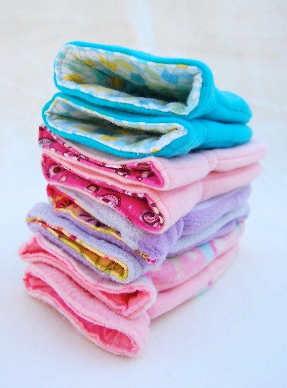 a stack of cloths sitting on top of each other