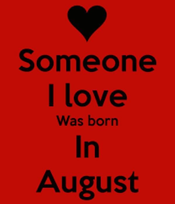 Birthday Quotes For August Born