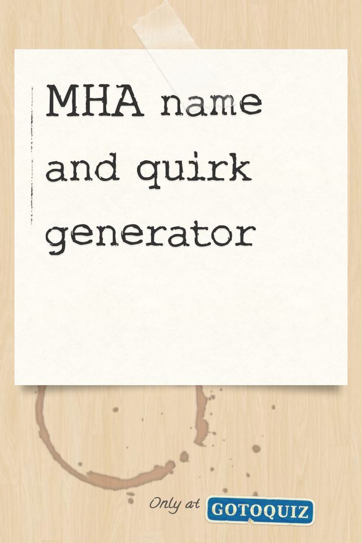 a piece of paper with the words miha name and numeric generator on it