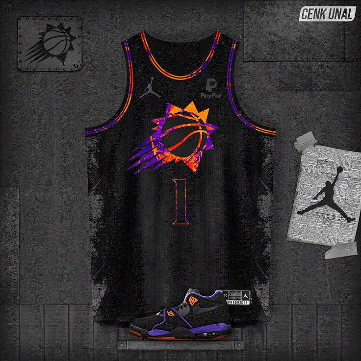 an image of a basketball jersey and sneakers