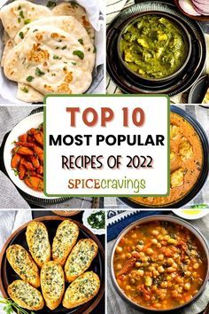 the top 10 most popular recipes of 2012 including soups, stews and sides