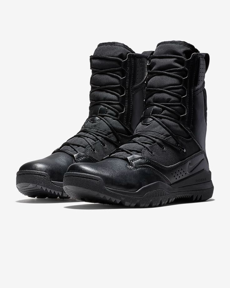 Nike SFB Field 2 8” Tactical Boots. Nike.com Nike Sfb Boots, Nike Sfb Gen 2, Nike Sfb, Military Combat Boots, Military Tactical Boots, Lightweight Boots, Nike Boots, Tactical Boots, Military Boots