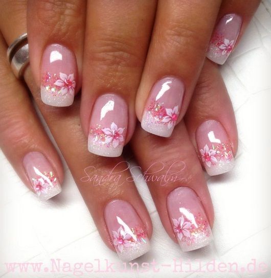 Fake Nails Long, Nagellack Trends, Coffin Press On Nails, Her Nails, French Nail Designs, Spring Nail Art, Pretty Nail Art, Pedicure Nail Art, Stick On Nails