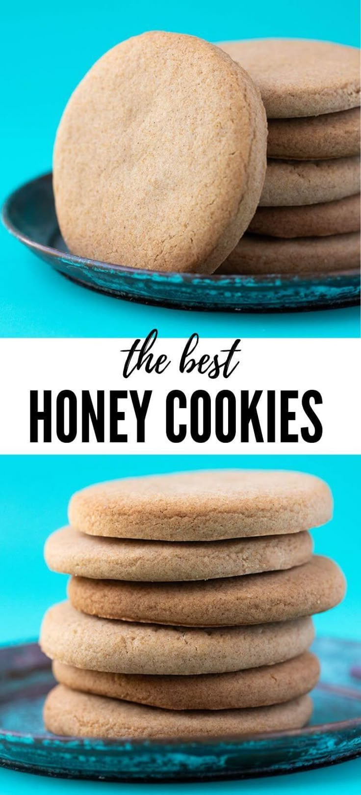 the best honey cookies are made with only 3 ingredients and they're so good to eat