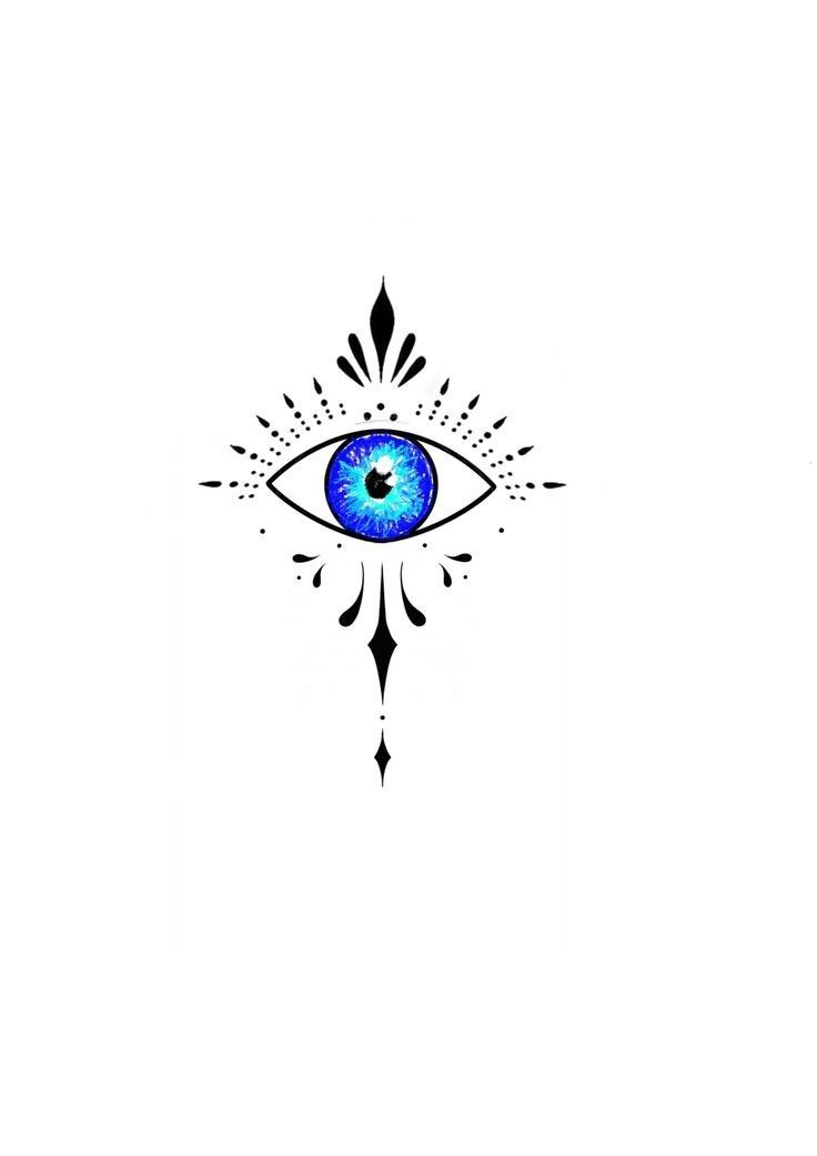 an all seeing eye tattoo design