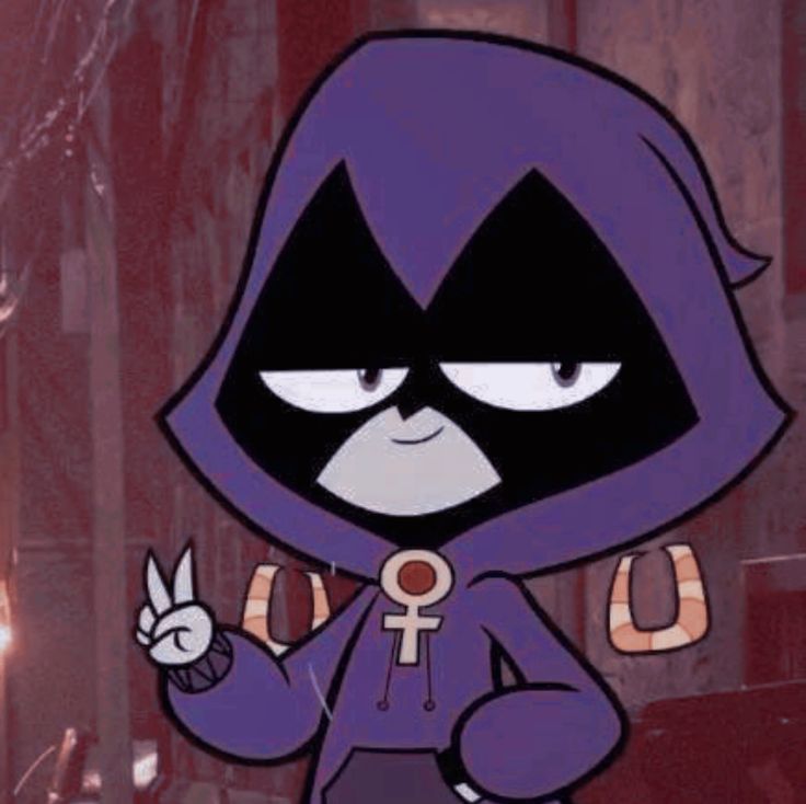 an image of a cartoon character holding a peace sign