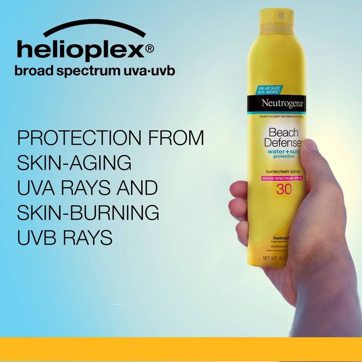 Help give your skin superior protection from harsh summer elements with Neutrogena Beach Defense Spray Body Sunscreen with Broad Spectrum SPF 30. Ideal for active families, this beach-strength sunscreen spray is clinically proven to help defend against the signs of sun and water damage and may decrease the risk of skin cancer caused by the sun when used as directed. Featuring an oxybenzone-free formula and stabilized with Helioplex Technology, it offers superior broad-spectrum protection from sk Summer Elements, Sunscreen Spray, Skin Burns, Body Sunscreen, Sun And Water, Dermatologist Recommended, Water Damage, The Signs, Aging Skin