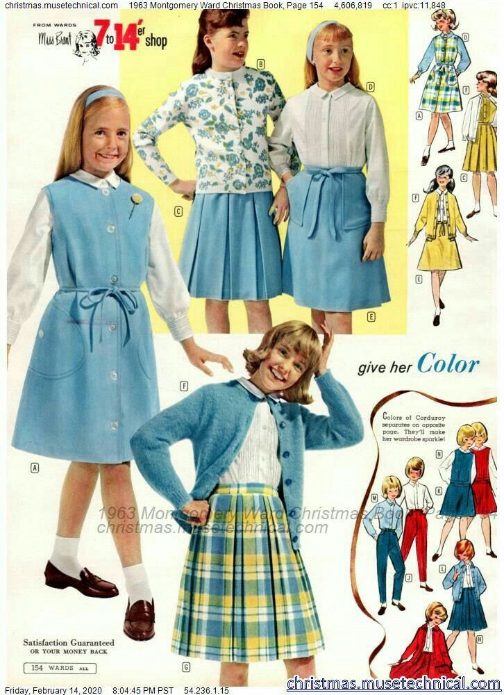 Lana Lobell, Vintage Girls Clothes, Fashion Timeline, Vintage Kids Clothes, Seventies Fashion, Montgomery Ward, Christmas Catalogs, Dress Making Patterns, Christmas Book