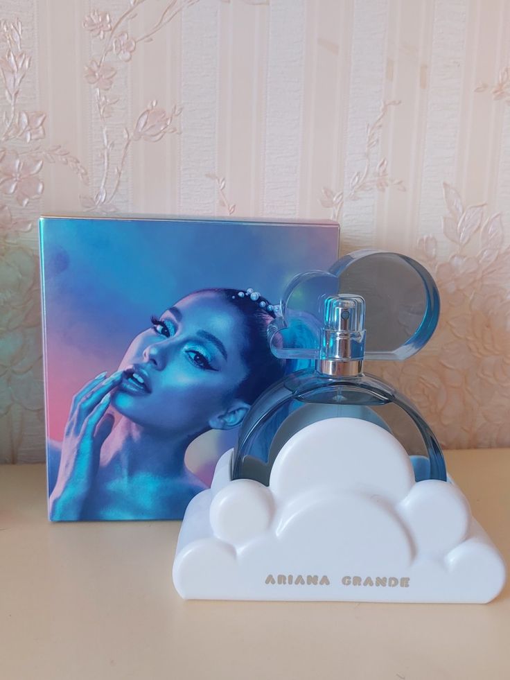 Cloud Ariana Perfume, Cloud Perfume, Ariana Perfume, Ariana Grande Fragrance, Fragrance Photography, Ariana Grande Perfume, Makeup Nails Designs, Sephora Skin Care, Celebrity Perfume