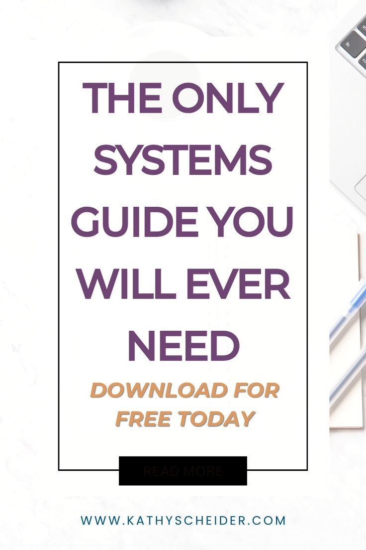 the only systems guide you will ever need