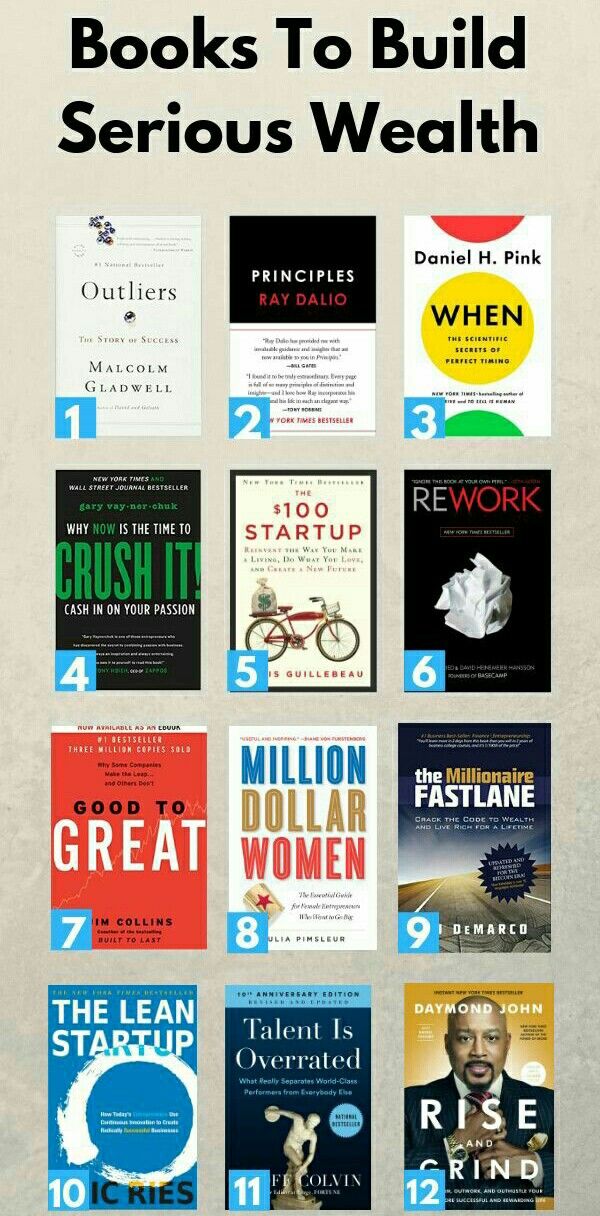 the top 7 must read books to build serious wealth