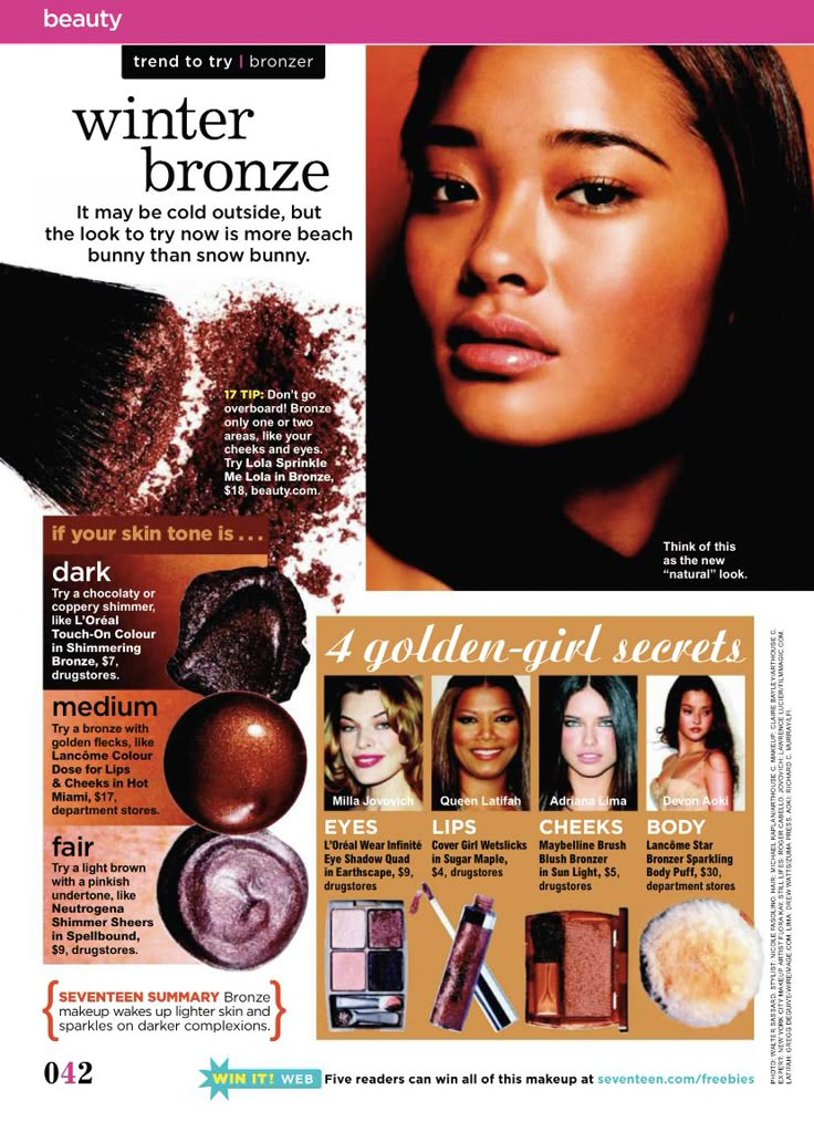 Seventeen Makeup, Magazine Makeup, 2000s Magazines, Makeup Layout, Vintage Makeup Ads, Makeup App, Makeup Magazine, Beauty Advertising, Makeup Ads