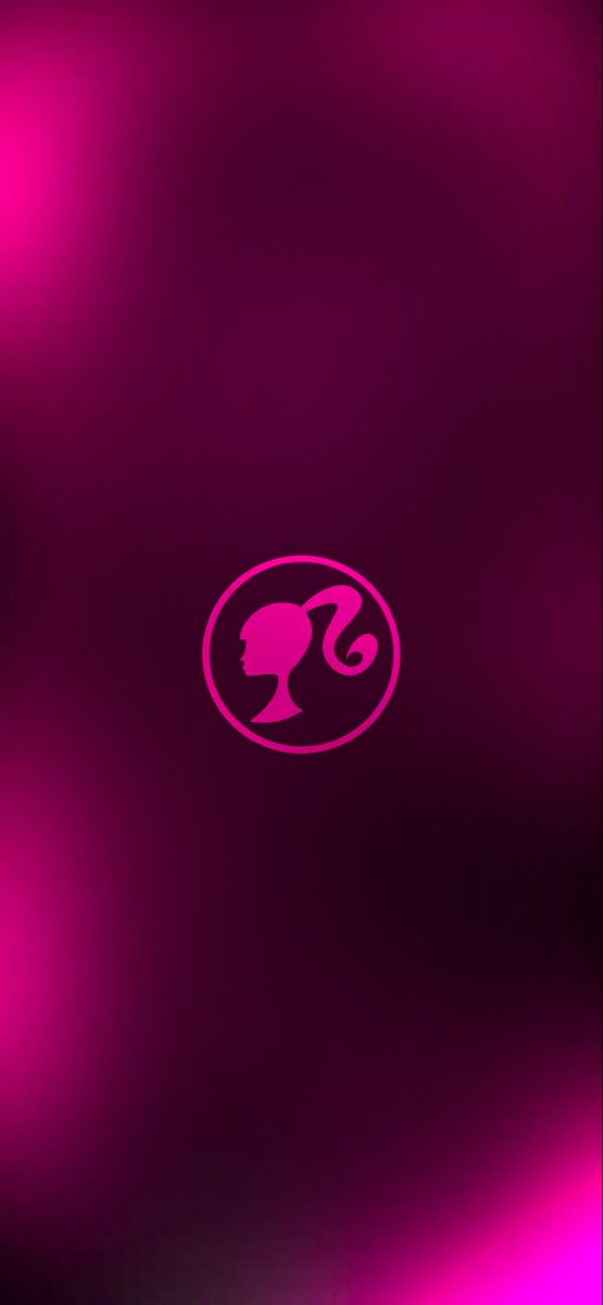 a pink background with an image of a woman's head