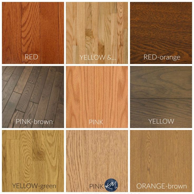 wood flooring samples with different colors and finishes