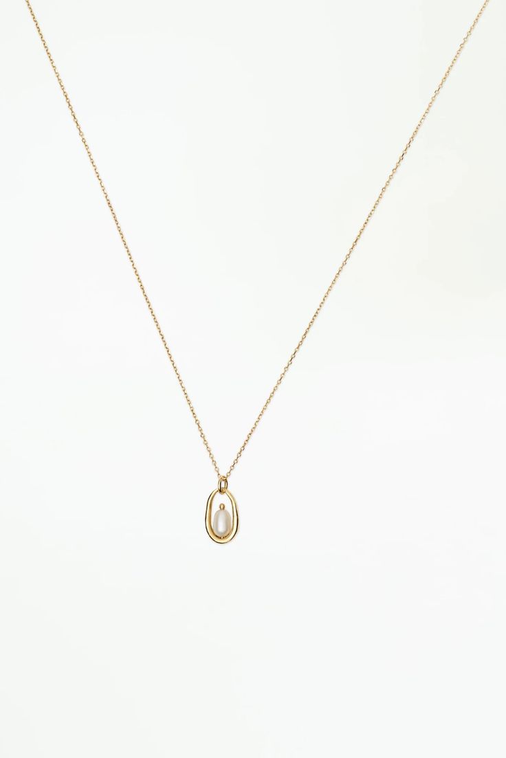 Pearl Droplet Necklace – WWAKE Droplet Necklace, Sheila Hicks, Feminist Artist, Pearl Farm, Moonstone Engagement, Necklace Extender, Jewelry Lookbook, Recycled Gold, Dream Jewelry