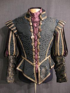 Shape, detail, fabric Elizabethan Inspired Fashion, Mens Garb, 3 Musketeers, Medieval Clothes, Fest Outfits, Medieval Costume, Medieval Clothing, Fantasy Costumes, Medieval Fashion