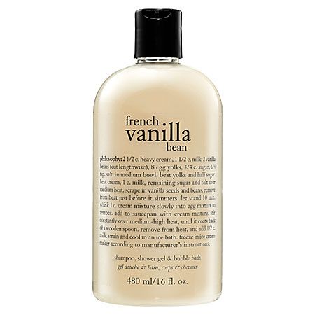 Philosophy French Vanilla Bean shower gel - WANT French Vanilla Bean, Philosophy Products, Vanilla Bean Ice Cream, Vanilla Girl, Body Cleanser, French Vanilla, Body Skin Care Routine, Bubble Bath, Vanilla Bean