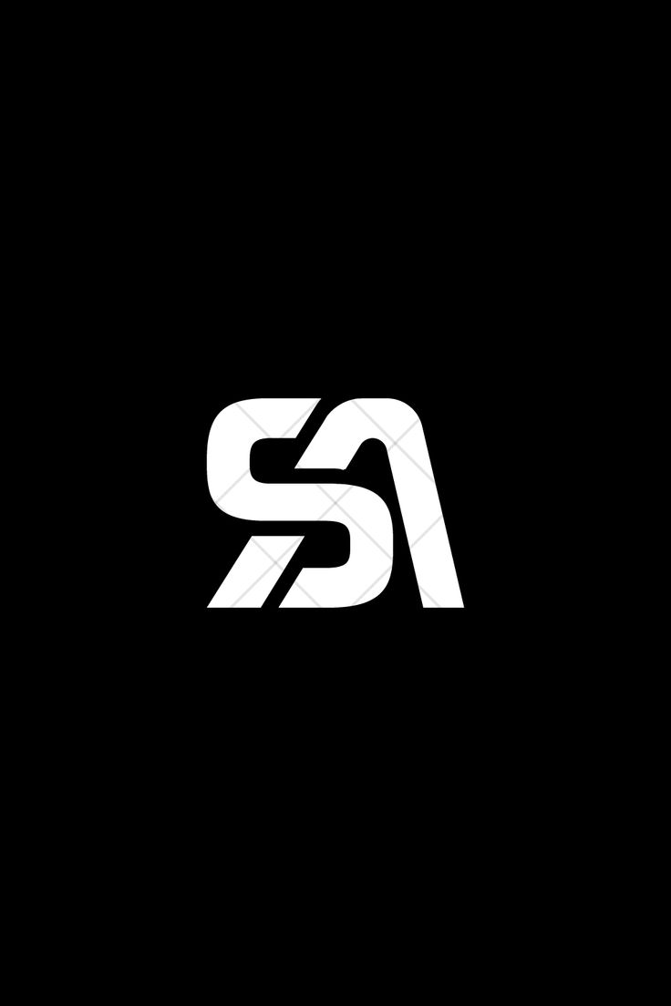 the letter s is made up of white letters on a black background, and it looks like