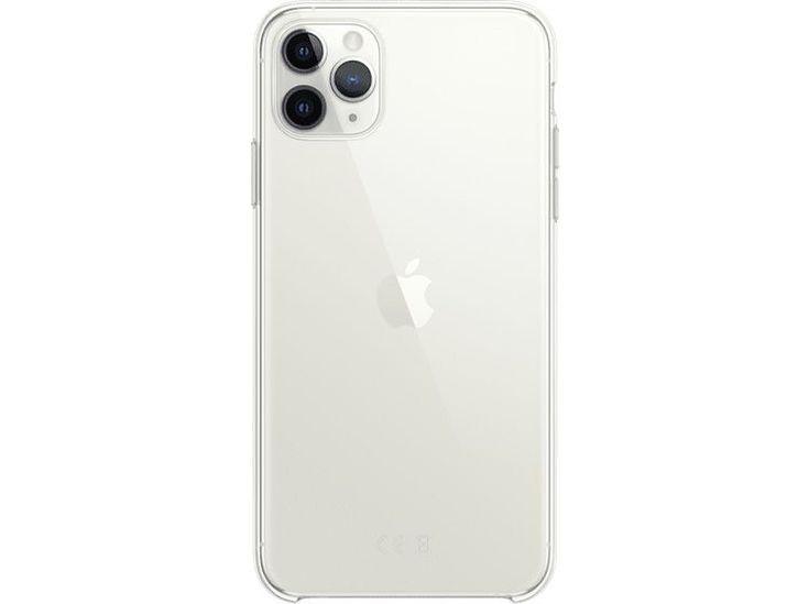 an iphone 11 is shown in white