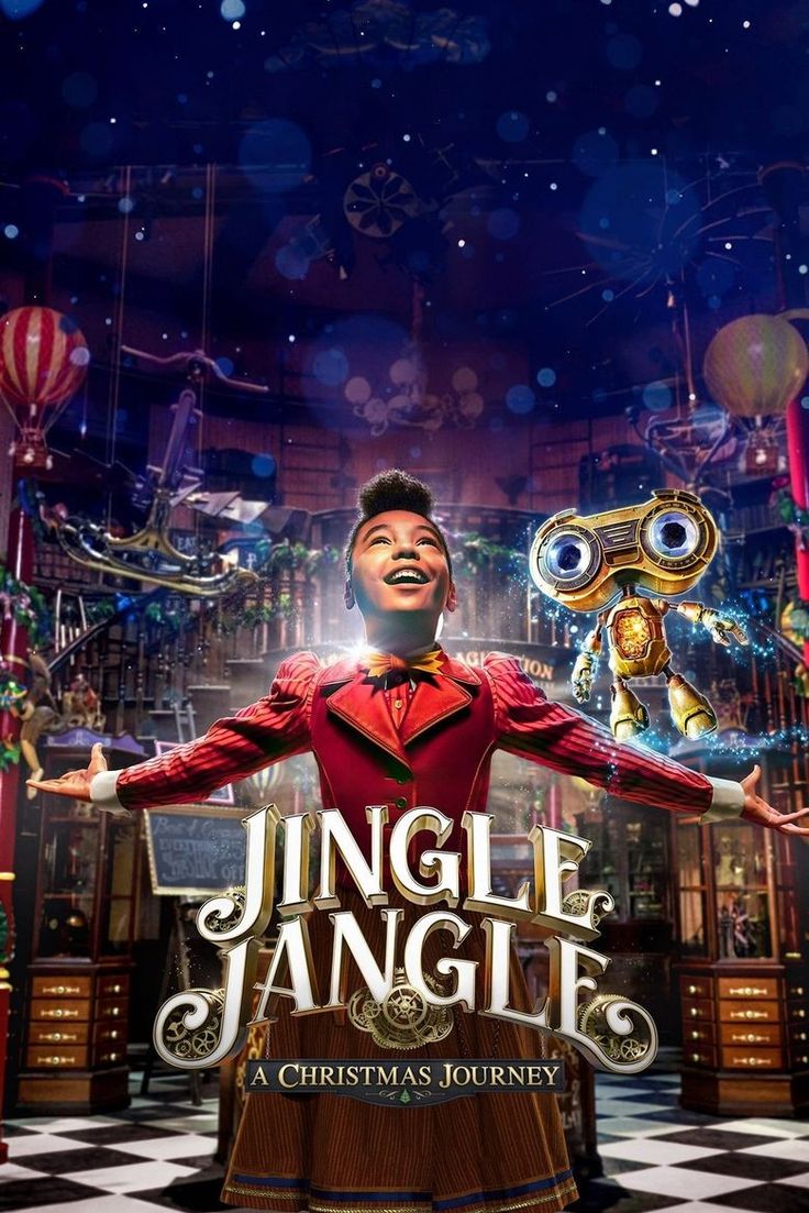 a poster for the musical's upcoming show, jungle jungle christmas journey with an image of