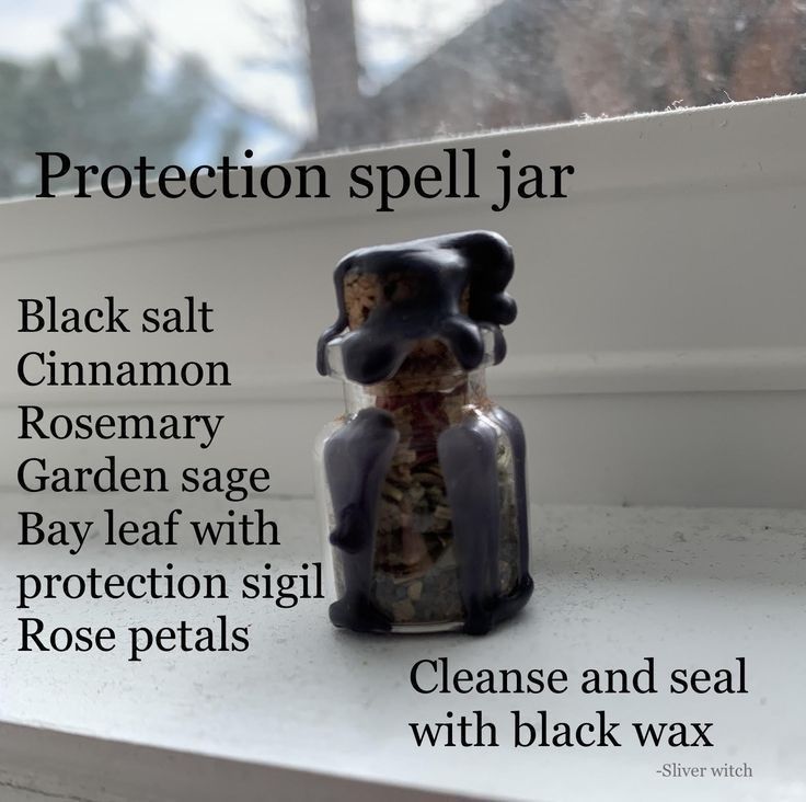 What To Do With A Spell Jar, Protect Spell Jar, Jar Spells Protection, Jar Spells Witchcraft Protection, Protection Spells For Someone Else Jar, Witchcraft Potions For Beginners, Protection Potion Recipe, Spells Jars For Beginners, Protective Spell Jar