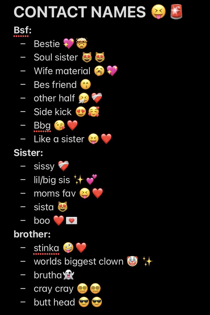 some emoticions that are in different languages on a black background with the words contact names