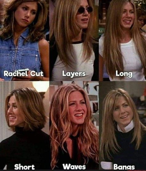 Rachel Friends Hair, Estilo Rachel Green, Rachel Green Hair, Rachel Haircut, Rachel Hair, Friends Rachel, Rachel Green Style, Rachel Green Outfits, Rachel Friends