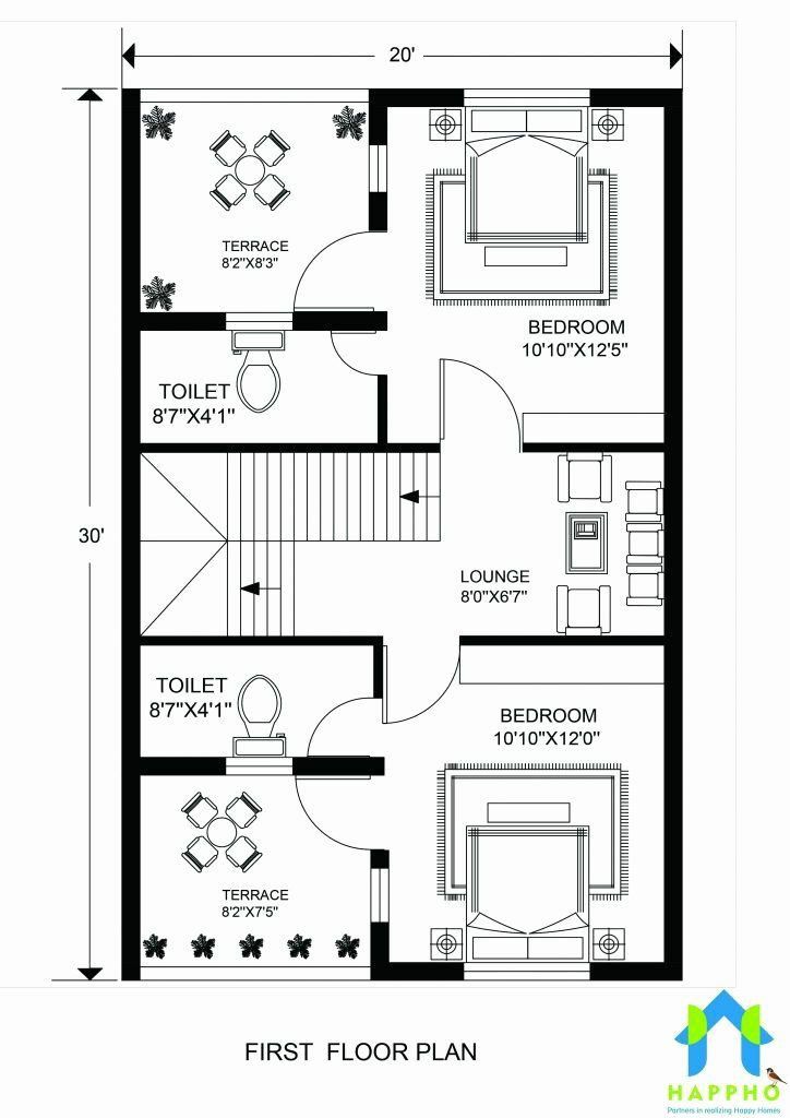 the first floor plan for a small house