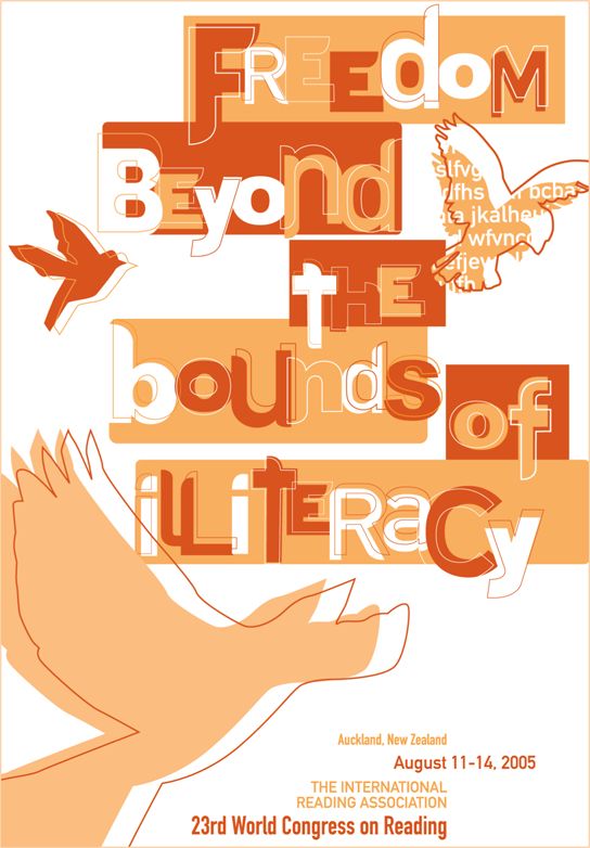 an orange and white poster with the words, freedom beyond the boundss of life