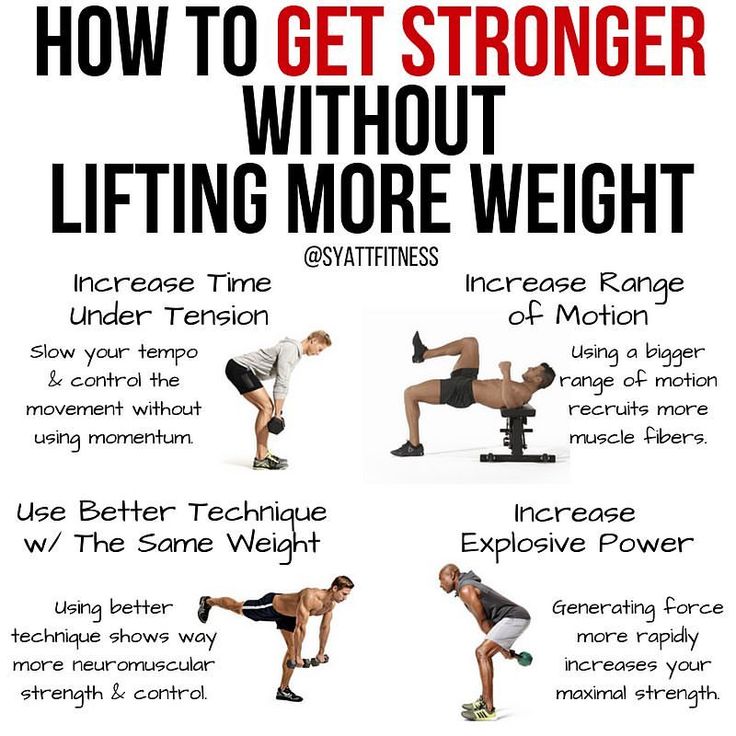 a poster with instructions on how to get strong