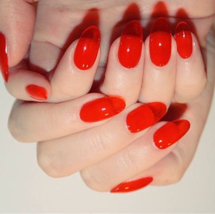 I haven’t seen too many jelly nails I love but this vibrant, summer ready red is so fun! #jellynails #summermanicure #redmanicure Red Jelly Nails, Red Jelly, Jelly Nails, Clear Nails, Gel Nail Art, Nail Color, Manicure E Pedicure, French Nails, Manicure And Pedicure