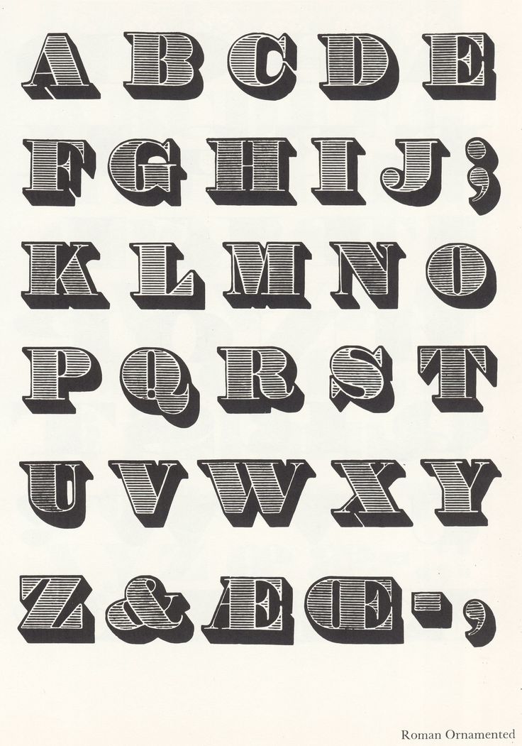 an old fashioned type of alphabet with letters and numbers