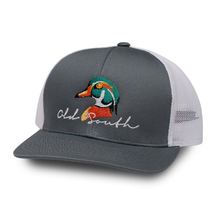 PRICES MAY VARY. Wood Duck - Trucker Hat Keeping the hot southern sun out of your eyes and away from your face is important during the heat of June, July and August--both for guys and gals. Our classic, wide-brimmed trucker hat subtly announces your southern roots while shading your head and face. Crown: Structured Pro Crown | Pro-Stitched Finish | Adjustable Snap-Back Visor: Pre-Curved | Curved or Flat - Shape It How You WantSweatband: 3-Part Comfort Cotton FitClosure: Plastic Adjustable Snap-B Wood Duck, Wood Ducks, Flat Shapes, Buy Wood, Snap Backs, Baseball Caps, Wide Brimmed, Your Eyes, The Heat