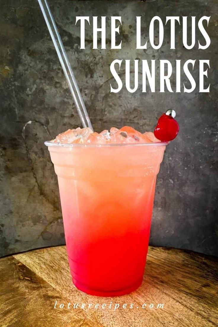 the lotus sunrise-pin image Red Lotus Energy Drink Recipe, Red Lotus Recipes, How To Make A Lotus Energy Drink, Red Lotus Drink Recipes, Lotus Drinks Recipes, Pink Lotus Energy Drink Recipes, Lotus Energy Drink Combinations, Cabin Drinks, Lotus Energy Drink Recipes