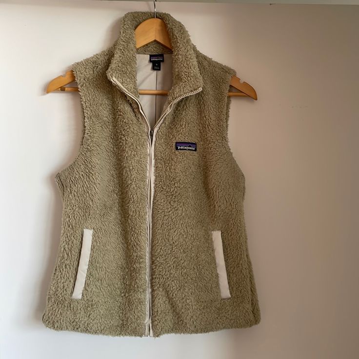 Sherpa Zippered Best By Patagonia In A Creamy Brown, Cozy For Fall And Winter Patagonia Brown Winter Outerwear, Tan Patagonia Vest, Patagonia Better Sweater Vest, Patagonia Bivy Vest, Patagonia Vest, Patagonia 1/4 Zip, Patagonia Jacket, Patagonia Womens, Patagonia