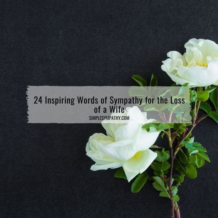 words of sympathy loss of wife Loss Of A Wife, Sympathy Thoughts, Words Of Sympathy, You're In My Thoughts, Sympathy Card Messages, Condolence Messages, Card Messages, Deepest Sympathy, Sorry For Your Loss