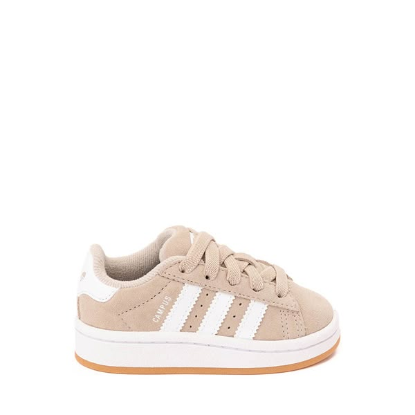 adidas Campus '00s Comfort Closure Athletic Shoe - Baby / Toddler - Wonder Beige / Cloud White / Gum Travis Scott Shoes, Girls Tennis Shoes, Toddler Adidas, Shoe Size Chart Kids, Adidas Baby, Fashion Baby Girl, Future Son, Youngest Daughter