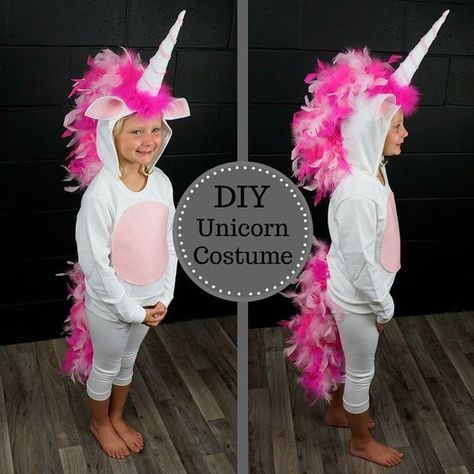 6 Great DIY Kids Halloween Costumes Toddler Unicorn Costume, Diy Kids Halloween Costumes, Diy Unicorn Costume, Unicorn Costume Kids, Kids Halloween Costumes, Meme Costume, Unicorn Halloween Costume, Diy Unicorn, Diy Halloween Costumes For Kids