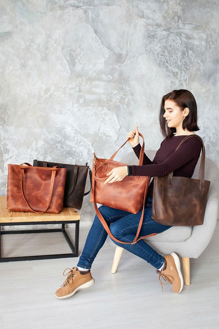 Mothers Day Gift Leather Tote Bag Gift for Women Leather Bag | Etsy Large Everyday Use Bags, Large Double Handle Bucket Bag For Everyday Use, Brown Bucket Bag With Long Handle, Large Handheld Bags For Everyday Use, Large Handheld Bag For Everyday Use, Large Handheld Everyday Bag, Large Everyday Double Handle Satchel, Large Hobo Bag For Shopping, Large Everyday Tote Bag