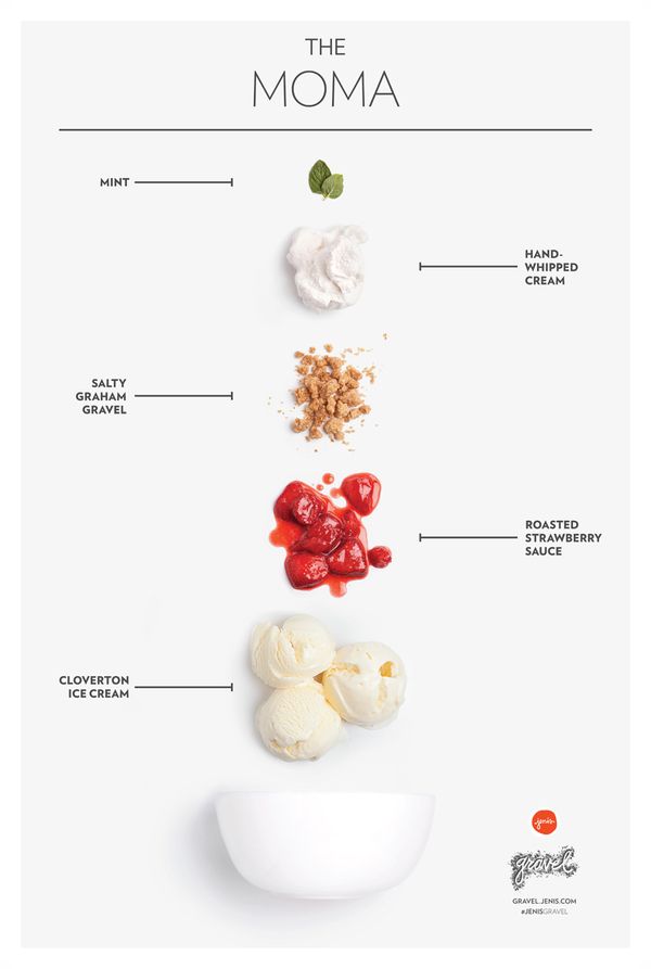 an image of the different ingredients for moma on a white background, including yogurt, raspberries and granola