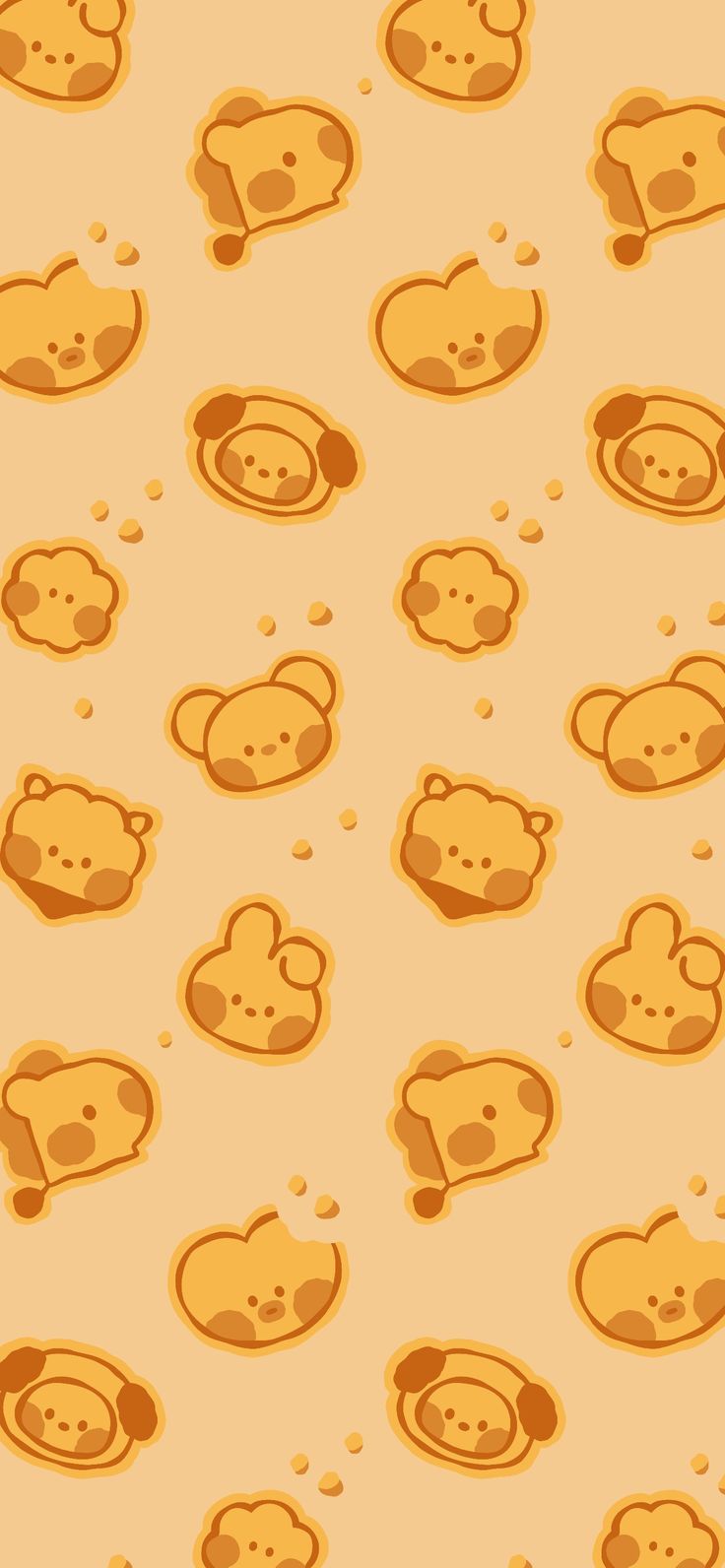 an image of a pattern with teddy bears on it