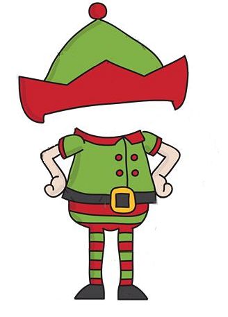 a cartoon character wearing a green and red outfit with a hat on his head, standing in front of a white background