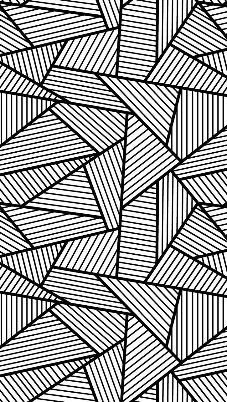 a black and white drawing with lines on it's surface, in the shape of an abstract design