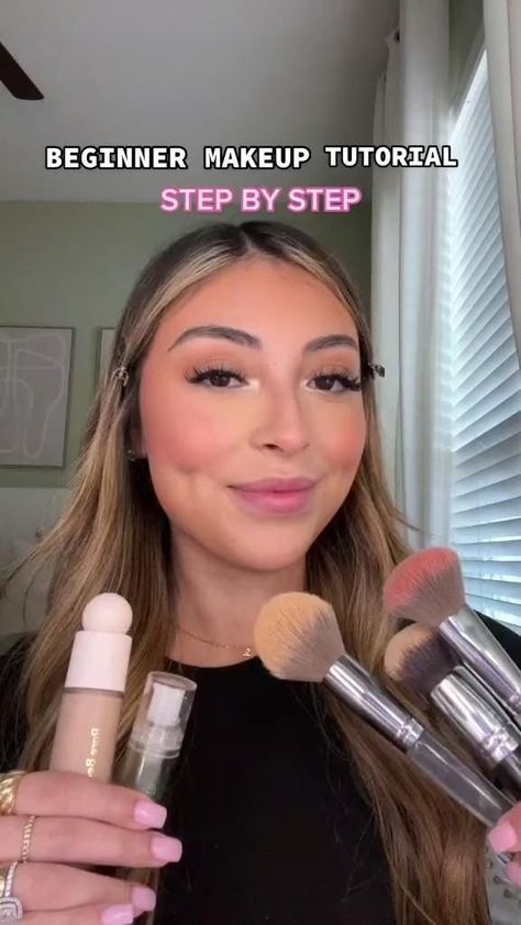 Graduation Makeup Step By Step, Beginner Make Up Looks, Makeup Tutorial With Foundation, Makeup Process Step By Step, Step Make Up, Easy Beginner Makeup Tutorial, Basic Make Up Step By Step, Learning Makeup Step By Step, Makeup Looks Tips