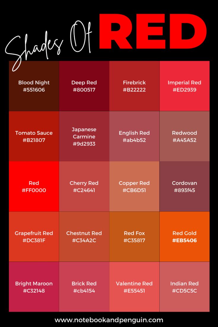 Choosing a Website Colour Scheme: 220 Colour Shades to Inspire You ...