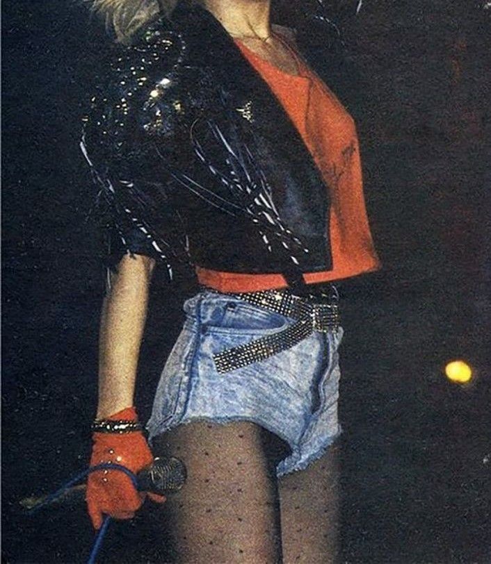 1990s Rock Fashion, 80s Band Fashion, 80s Edgy Fashion, 80s Rock Summer Outfits, 1970s Biker Fashion, 1980s Fashion Rocker 80s Style, 80s Neon Aesthetic Outfit, 80 Rockstar Outfit, Eighties Rock Fashion