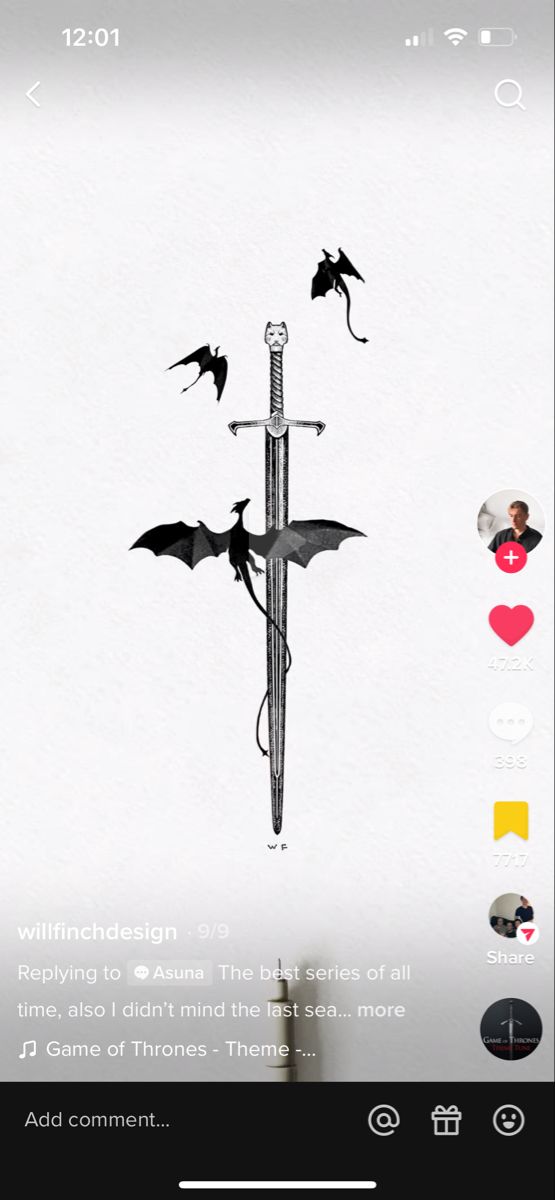 an image of a cross with bats on it