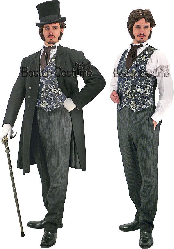 Victorian Era Ball Gowns, Victorian Male Fashion, Jekyll And Hyde Musical, Victorian Male, 1940s Women, Men's Costumes, Victorian Men, Steampunk Men, Dickens Christmas